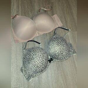 Lot of Victoria secret bra 38D Cheetah push up bra